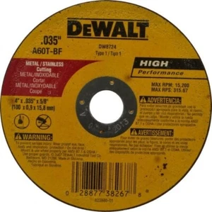 Dewalt 4" TYP 1 HP METALLTRENNRAD BOX VON 25 (DW8724) - Bild 1 von 5