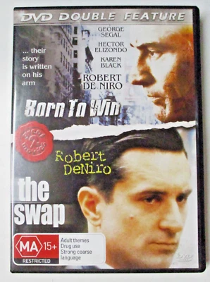 Born To Win + The Swap - Robert De Niro - DVD Double Feature - Image 1 of 3