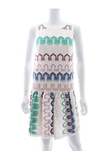 Missoni plissiertes Baumwollmischung Strickkleid/Multi/UVP: £1.290,00 - Bild 1 von 4
