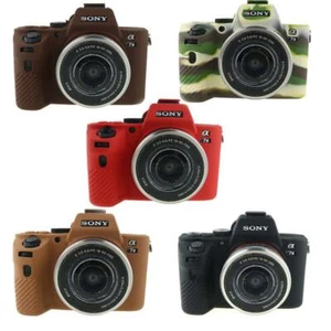 Soft Silicone Camera Protective Body Skin For A7 III A7R Mark3 A7R3 ILCE-7M3 - Picture 1 of 32