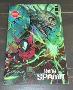 KING SPAWN #1 VARIANTE Gamestop 2021 cómics de imagen niño mcfarlane pistolero - Imagen 1 de 1