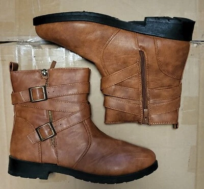 Botines Forever Western estilo marrón coñac Foto 1 de 4