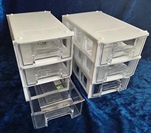 1 Fach Sortierboxen Weiß ~~Schubladenbox~~ Aufbewahrung/Stapelbar Neu TOP 1 A - Bild 1 von 3