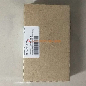 1PC Neu IN Box Phoenix Contact Ib Il Ai 4 / I-pac 2700458 Analog Eingang Modul - Foto 1 di 3