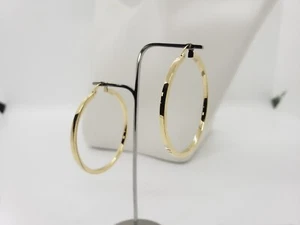 Pendientes de Aro A Sección Cuadrado de Oro Amarillo 750 18KT 3,1 Gramos (6019) - Imagen 1 de 11