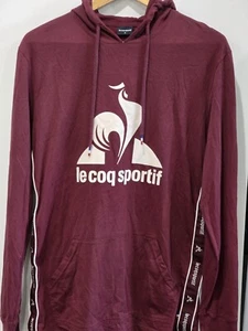 Le Coq Sportif Pullover Hoody Jumper Mens Size M With Pocket - Picture 1 of 18