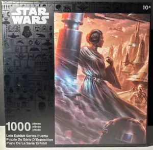 Star Wars Disney Parks Princess Leia 1000 Piece Puzzle NEW & SEALED in Box - Picture 1 of 7