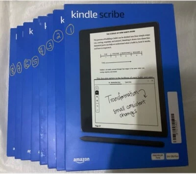 64 GB Amazon Kindle Scribe Digital Notebook 10.2" eBook Reader Premium Pen - Image 1 of 4