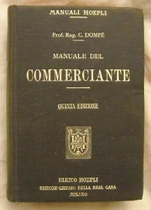 HOEPLI HANDBUCH DES HÄNDLERS - JAHR 1920 - Carlo Dompe' - Bild 1 von 1