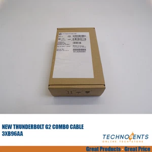 New HP Thunderbolt Dock G2 Combo Cable - Picture 1 of 9