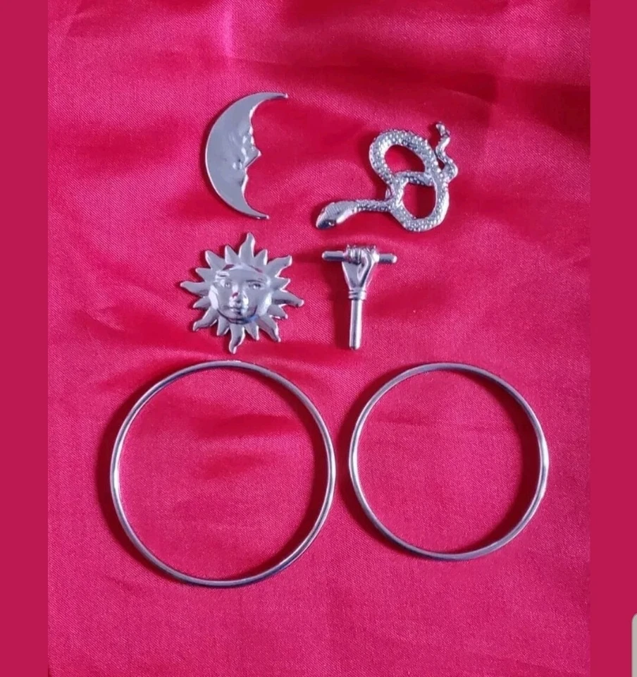 Set of Obatala Tools - Herramientas Obbatala Santeria Ifa Metal Yoruba Ifa