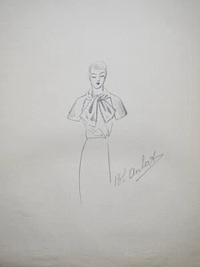 Taller Vionnet - Dibujo Original - Lápiz - Altura Anudada 31 - Picture 1 of 2