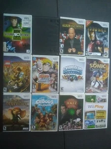 12 juegos de acción para Wii, Ben 10, Build 'n Race, Iron Man, Lego Indiana Jones 2 - Imagen 1 de 4