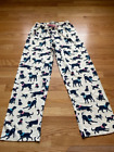 Little Blue House By Hatley Pajama Pants BLACK LABS DOGS Womens Small Long NWOT