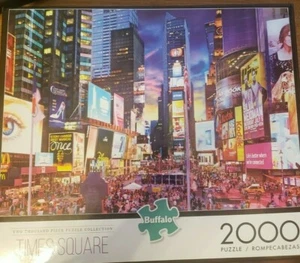 Buffalo Games New York City TIMES SQUARE 2000 Piece Jigsaw Puzzle NEW - Picture 1 of 4