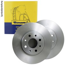 2x Barum brake disc front