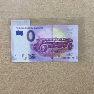 Euro Souvenir Banknote Technik Museum Sinsheim Germany XEAW 004499 - Picture 1 of 2