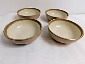 B7 - Lotto di 4 ciotole per cereali/zuppe Noritake gres Madera avorio coupé - Foto 1 di 5