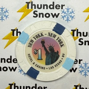⚡️❄️ Casino Chip 😳 1 $ New York Las Vegas Nevada ⚡️❄️⚡️❄️ - Bild 1 von 2