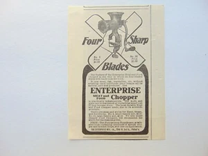 TRITACARNE E TRITATUTTO IMPRESA 1907 con quattro lame affilate stampa pubblicità - Foto 1 di 1