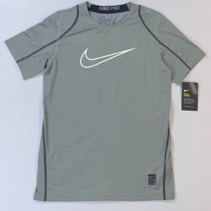 Boy's Youth Nike Pro Short Sleeve Fitted Dri-Fit Shirt NEW Size XL - Picture 1 of 2