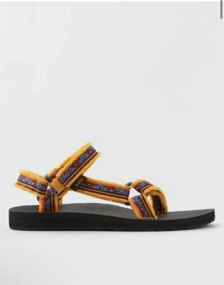 Sandalia Maressa Universal Original Teva para Mujer 11, Flecos Bordados Amarillos Foto 1 de 4