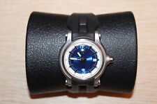 OAKLEY Holeshot 3 Hand Swiss Watch Blue Face Sapphire Crystal Stainless Steel