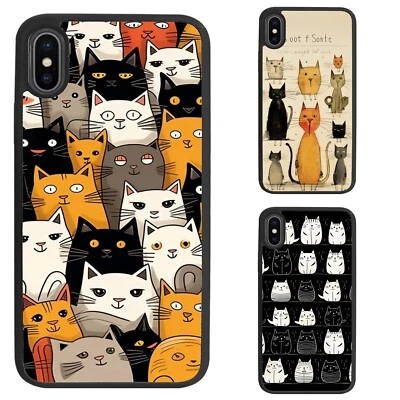 Anti-fall Case For Samsung Galaxy Huawei PURA 70 100 fat cats - Image 1 of 4