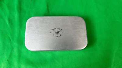 Caixa de pesca com mosca prata alumínio Richard Wheatley. 10 moscas de salmão de tubo úmido. - Imagem 1 de 4