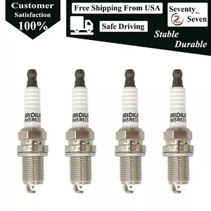 4pcs Iridium Spark Plug Kit Fit 1996-2008 Toyota RAV4 2.0L 2.4L - Picture 1 of 6