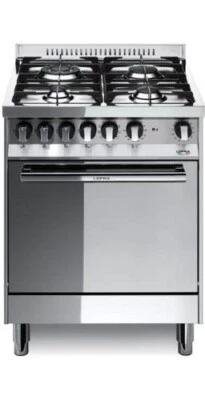 Lofra Cucina a Gas 4 fuochi Forno a Gas Ventilato Grill 60x60 cm Inox - M66GV/C - Immagine 1 di 3