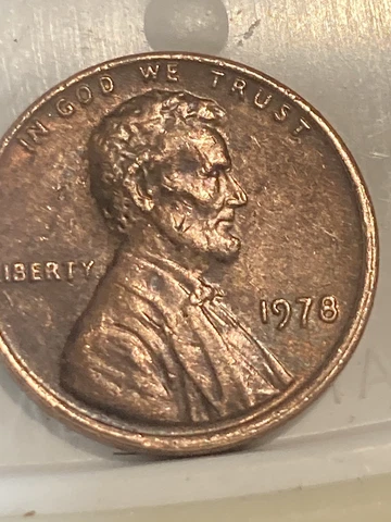 1978 No Mint Mark Penny RARE DDO ERROR Cover