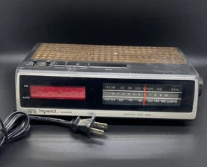 Imperial By Superscope CR-100 Digital Alarm Clock AM/FM Radio Works! - Picture 1 of 8