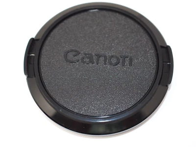 Genuine Canon 58mm Snap On Front Lens Cap (C-58 J) for FD Lenses - Image 1 of 3