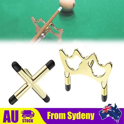 4pcs Copper Pool Cue Bridge Set,Billiards Cue Rest for Pool Table Accessories - image 1 of 4