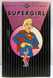 DC Archive Editions The Supergirl Archives Vol. 1 2001 HCDJ 1st Printing - Picture 1 of 5