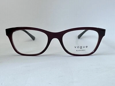 NUEVO Monturas de gafas para mujer Vogue VO 5424B 2989 Dk Cherry 51.18.140 con estuche” Foto 1 de 4