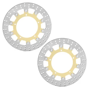per Yamaha Dischi freno anteriori YZF-R6 03 04 XJ6 Diversion 09-15 MT-03 06-11 - Foto 1 di 9