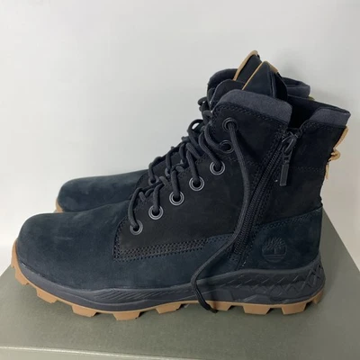 Timberland Brooklyn Side Zip Boot Gr. UK8,5 Herren Neu Schwarz Nubuk - Bild 1 von 4