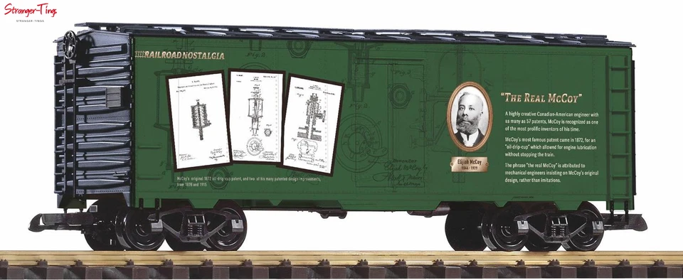 Piko Railroad Nostalgia The Real McCoy Reefer Wagon G Gauge - Image 1 of 1
