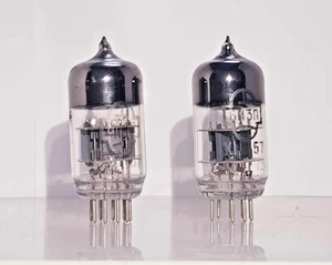 2 x 6N3P REFLECTOR MATCHED PAIR 50s STRONG   2C51, 6385, ECC42 Double Triode NEW - Picture 1 of 4