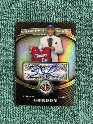 2008-09 Topps Treasury Rookie Refractor Auto Eric Gordon #127 Rookie Auto RC Foto 1 de 4