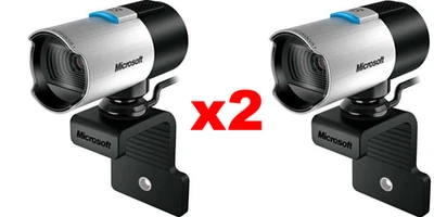 2x Microsoft LifeCam Studio HD 1080P USB-A WebCam Cámara de Video NUEVA/USADA Transmisión Foto 1 de 4
