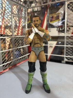 CM Punk PERSONALIZADO Clash In Paris WWE ELITE MATTEL FIGURA RAW SMACKDOWN AEW Foto 1 de 3
