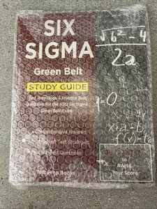 Six Sigma Green Belt Study Guide: Test Prep Book & Practice Test Questions f... - Picture 1 of 1