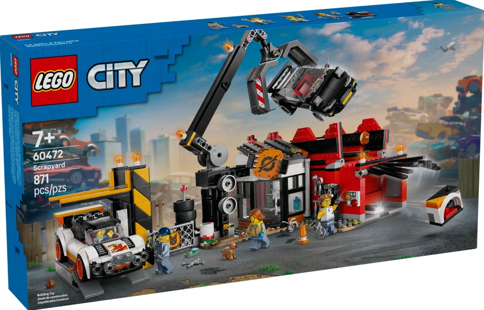 LEGO® City 60472 Schrottplatz mit Autos / Auto Werkstatt - NEU/OVP - Bild 1 von 1