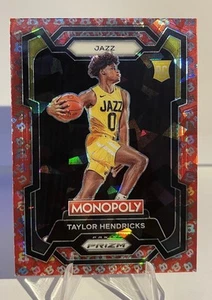 2023 Panini Prizm Monopoly - Taylor Hendricks - Free Parking - Utah Jazz - RC - Bild 1 von 5