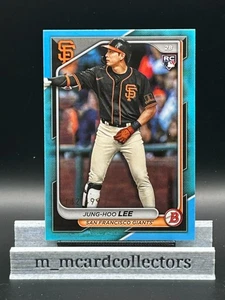 JUNG-HOO LEE RC 2024 Bowman #69 Sky Blue Parallel /499 San Francisco Giants - Picture 1 of 3