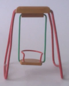 Puppenmöbel Schaukel - Bild 1 von 4