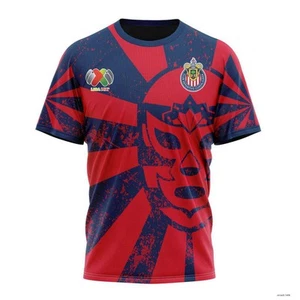 Personalized LIGA MX Chivas Guadalajara Shirt 3D Special Lucha Libre Design - Picture 1 of 6